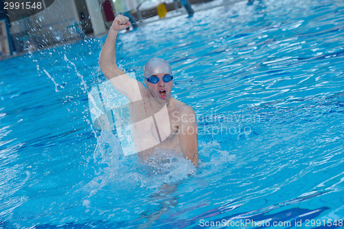 Image of swimmer athlete