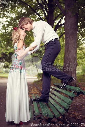 Image of Beautiful wedding couple