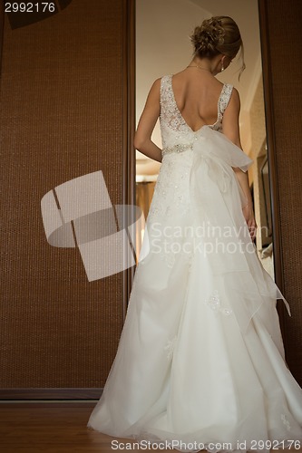 Image of Portrait of beautiful bride.