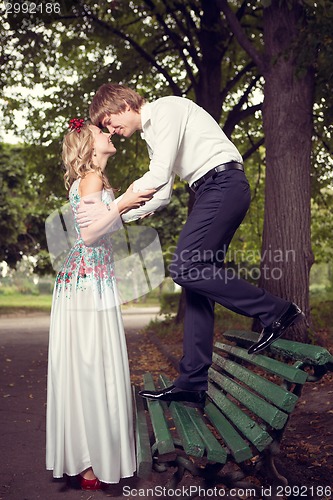 Image of Beautiful wedding couple