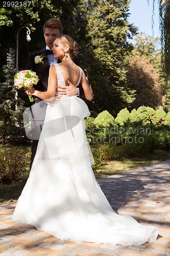 Image of Beautiful wedding couple