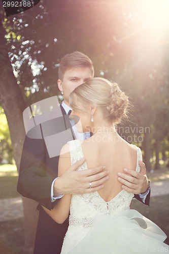 Image of Beautiful wedding couple