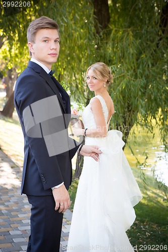 Image of Beautiful wedding couple