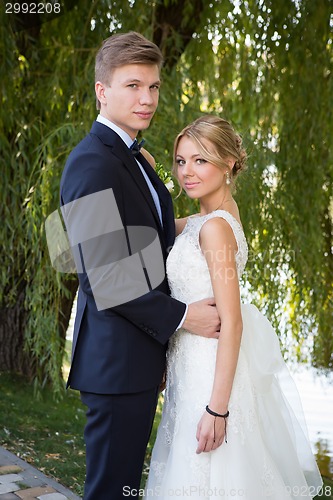 Image of Beautiful wedding couple