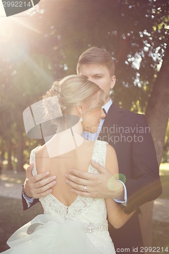 Image of Beautiful wedding couple