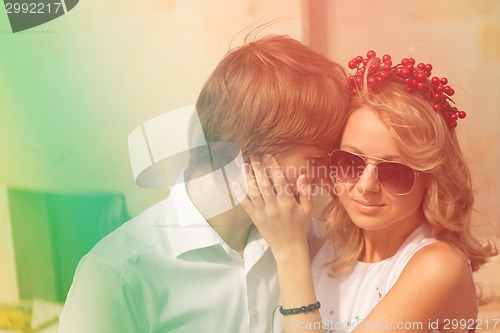 Image of Beautiful wedding couple