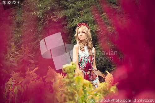 Image of Portrait of beautiful bride.