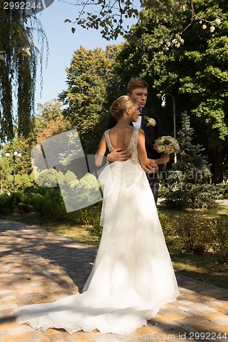 Image of Beautiful wedding couple