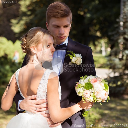 Image of Beautiful wedding couple