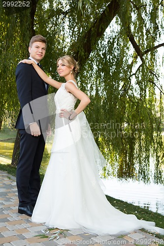 Image of Beautiful wedding couple