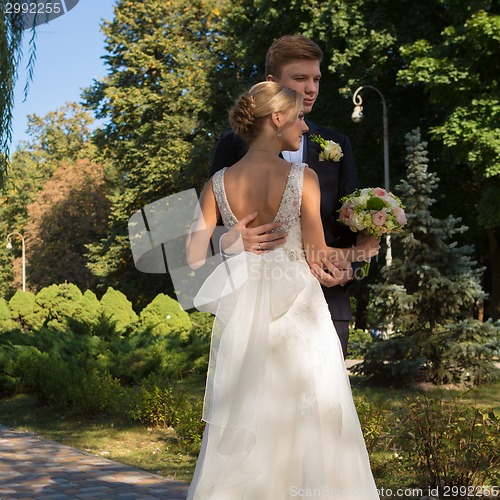 Image of Beautiful wedding couple