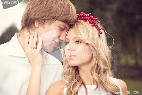 Image of Beautiful wedding couple