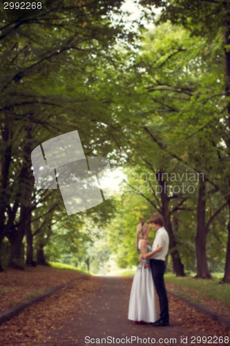 Image of Beautiful wedding couple