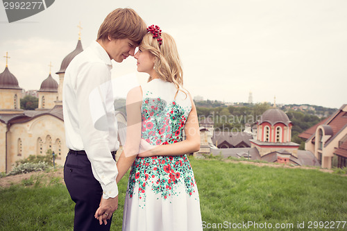 Image of Beautiful wedding couple