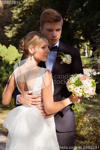 Image of Beautiful wedding couple