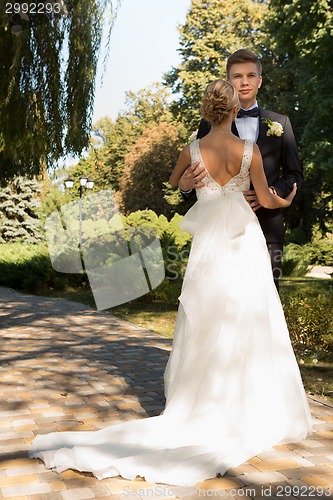 Image of Beautiful wedding couple
