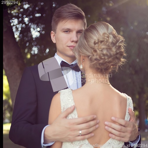 Image of Beautiful wedding couple