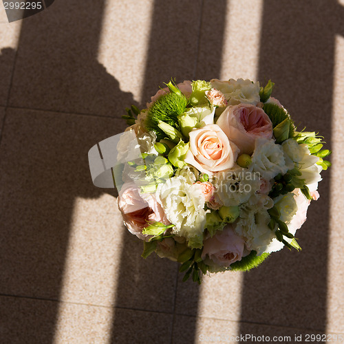 Image of wedding bouquet, flowers, roses, beautiful bouquet