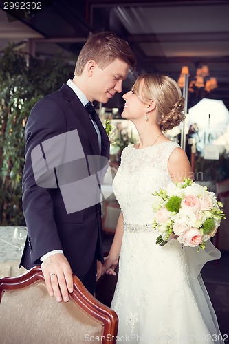 Image of Beautiful wedding couple