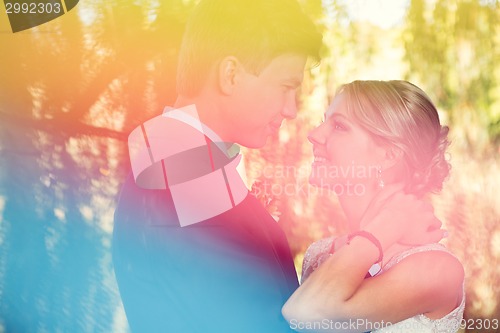 Image of Beautiful wedding couple