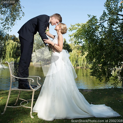Image of Beautiful wedding couple