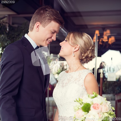 Image of Beautiful wedding couple