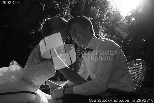 Image of Beautiful wedding couple