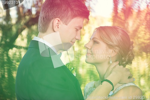 Image of Beautiful wedding couple