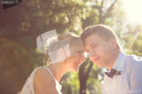 Image of Beautiful wedding couple