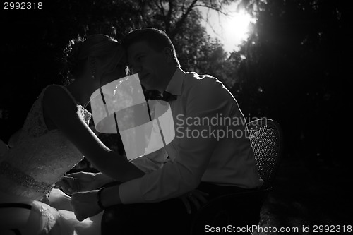 Image of Beautiful wedding couple
