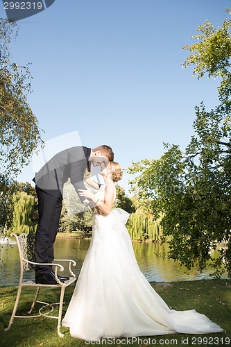 Image of Beautiful wedding couple