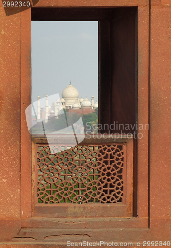 Image of Taj Mahal in Agra