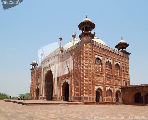 Image of red Building in Agra