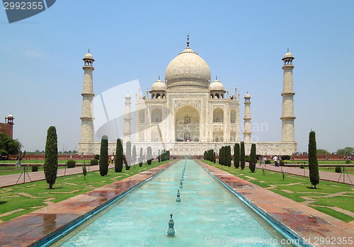 Image of Taj Mahal in Agra