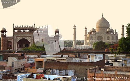 Image of Taj Mahal in Agra