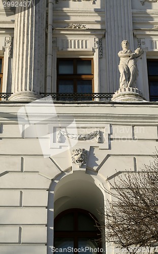 Image of Fragment of an old building