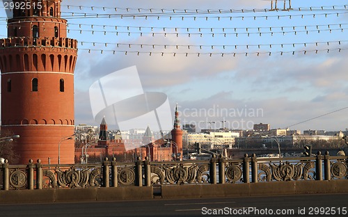 Image of Vodovzvodnaya Moscow Kremlin tower