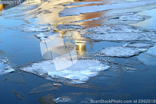 Image of Reflection of the Moscow Kremlin