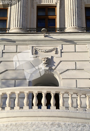 Image of Fragment of an old building in Moscow