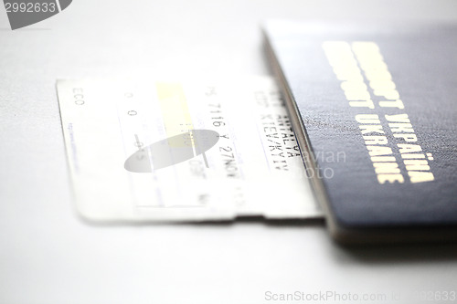 Image of air ticket