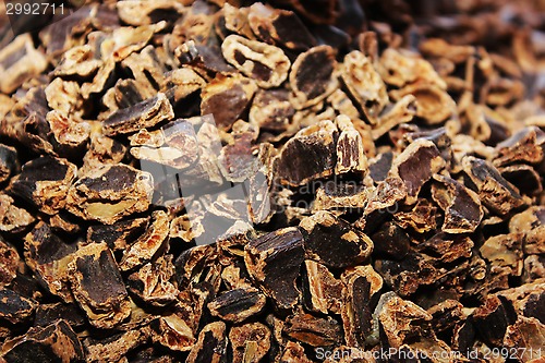 Image of Spices and herbs on oriental market