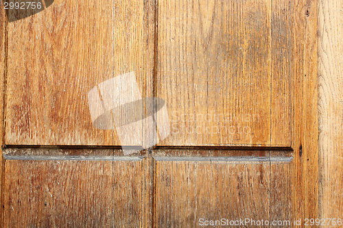 Image of old wood plank on ancient door