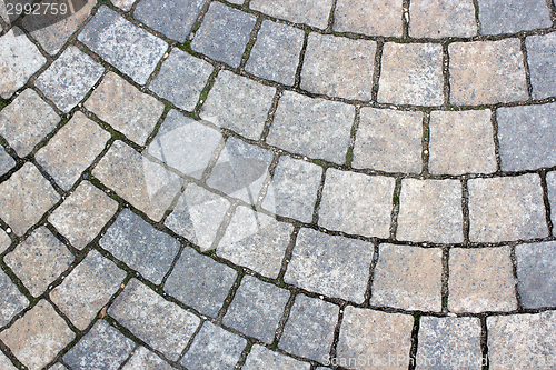 Image of rectangle stone pavement