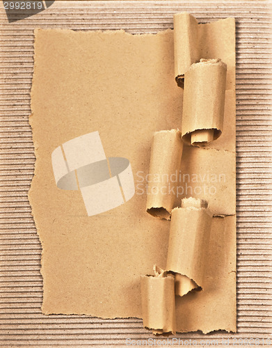 Image of Corrugated cardboard