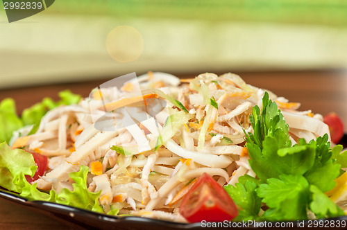 Image of Salad with calamary