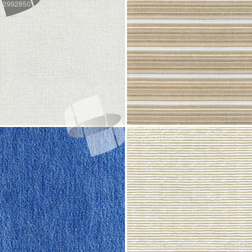 Image of fabric textures