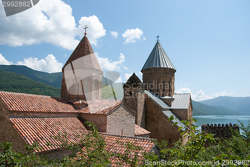 Image of Ananuri castle in Georgia