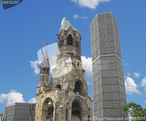 Image of Ruins of bombed church, Berlin