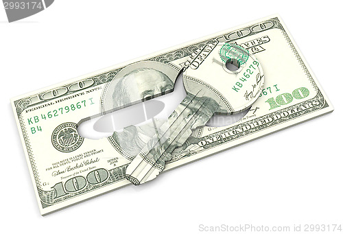 Image of the key to success