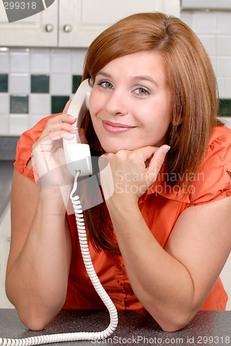 Image of Woman On The Phone